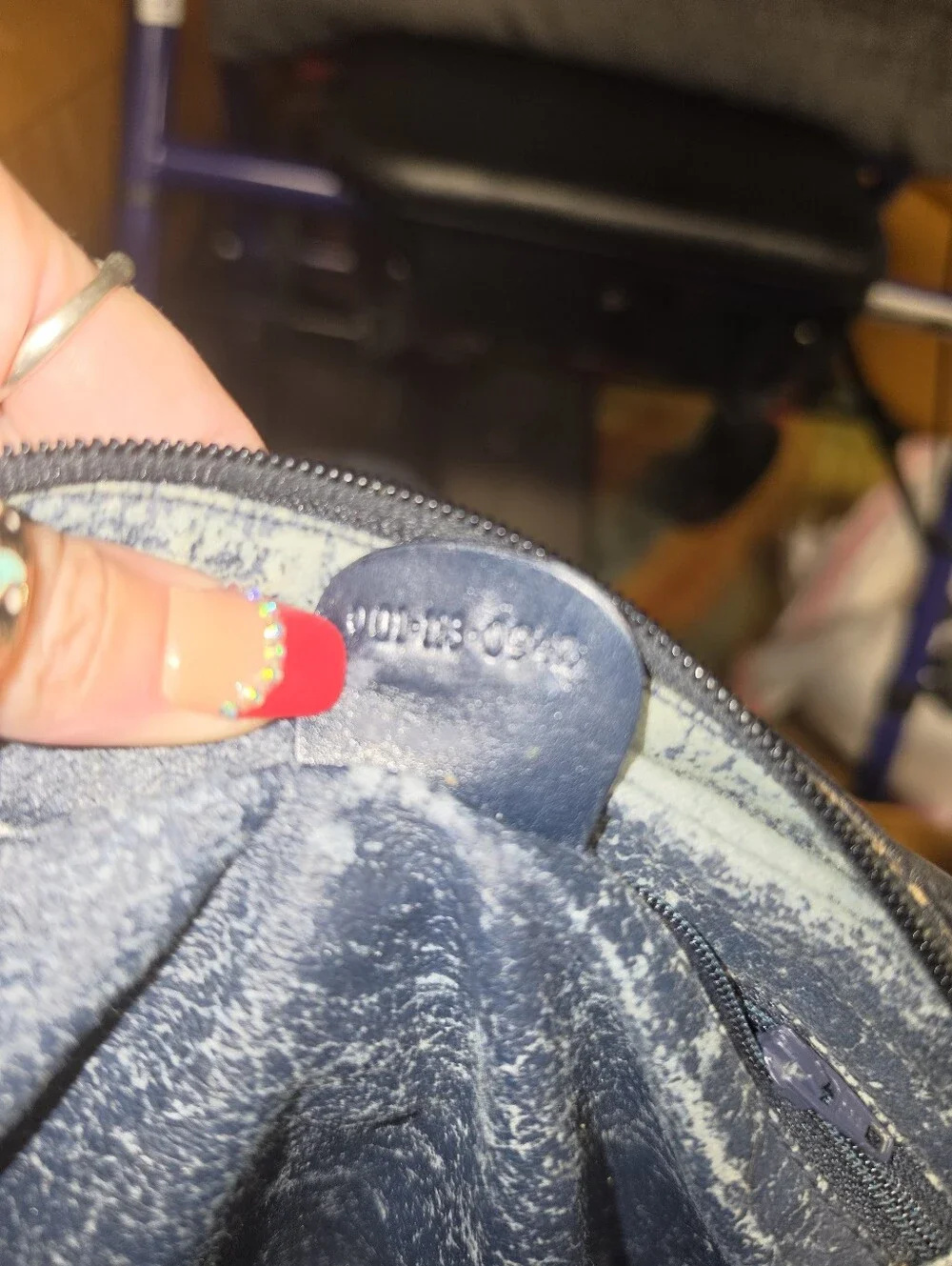 Vintage Gucci Micro GG Supreme Crossbody Camera Bag